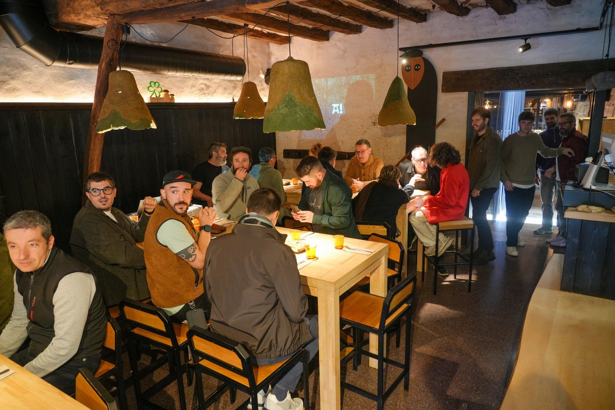 En imágenes: Homenaje a a la gastronomía alavesa en el restaurante Arrea!