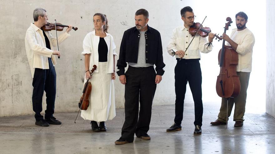 Eñaut Elorrieta y Alos Quartet saldrán de gira juntos