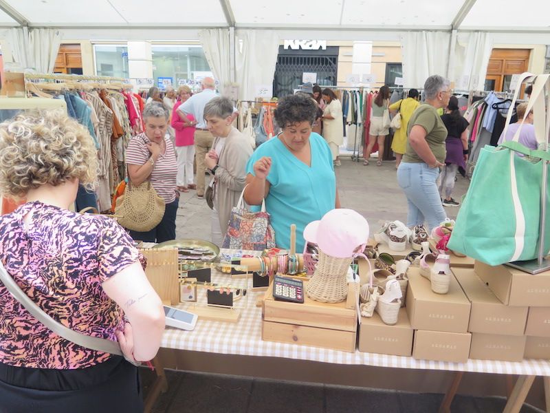 Feria de Verano de la asociación de comerciantes de Urretxu y Zumarraga
