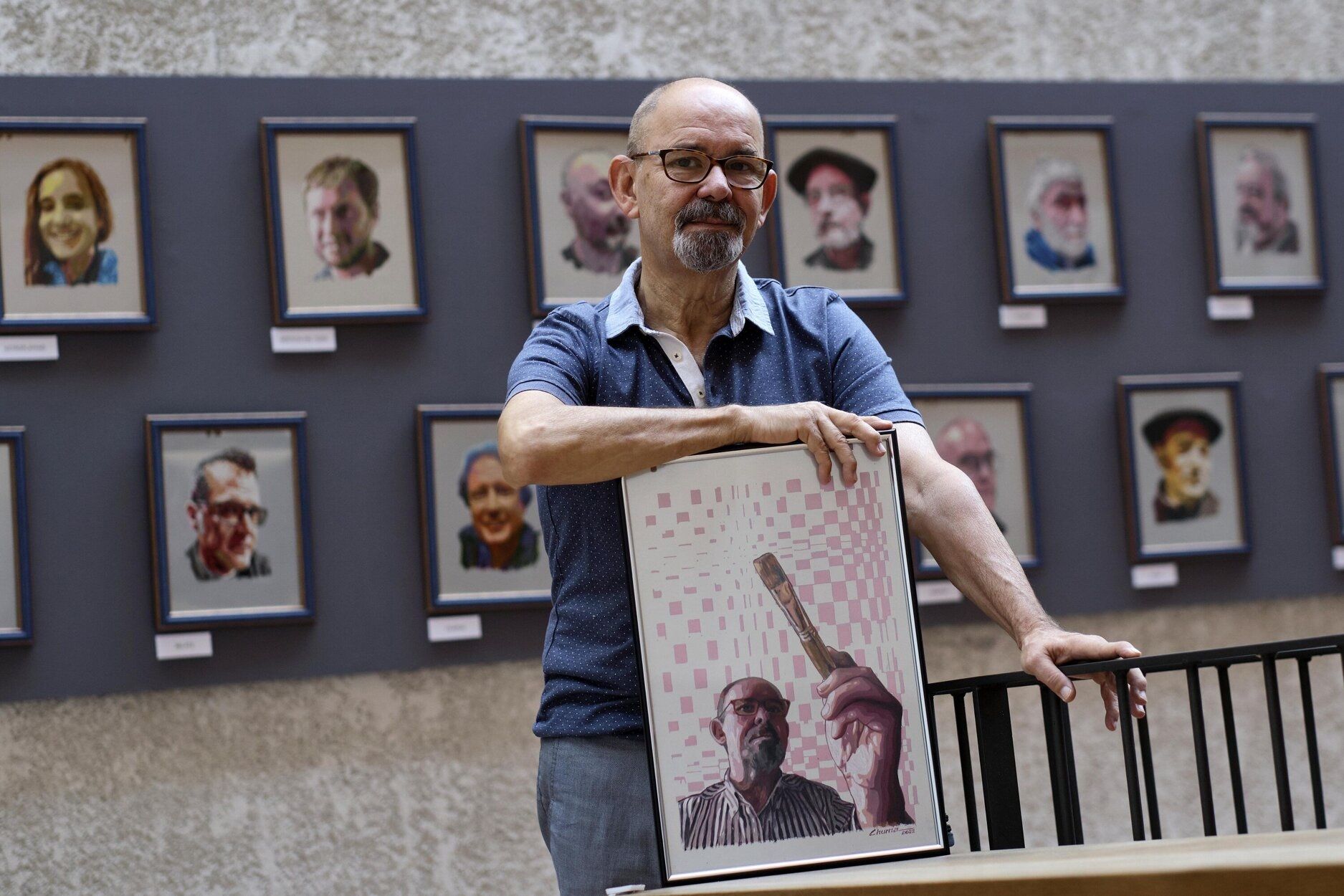 'Dibujantes dibujados': homenaje al arte del cómic en Condestable