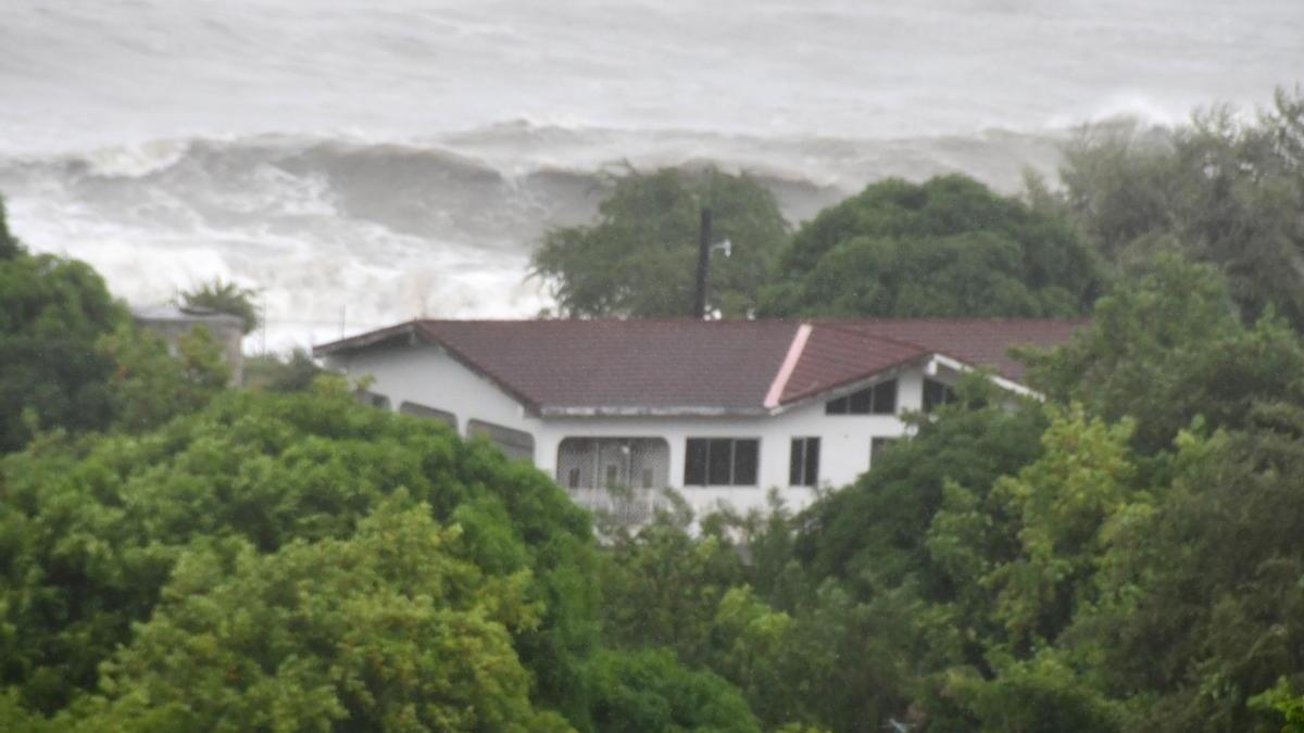 Imagen de archivo del huracán Melissa