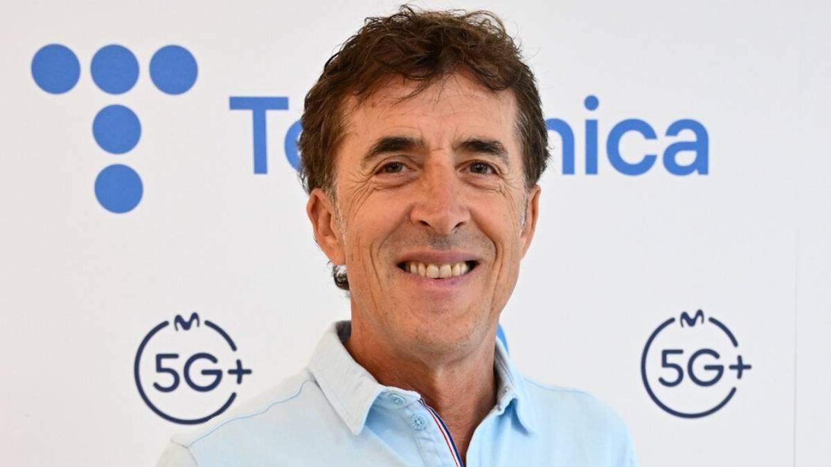 El exciclista y comentarista Pedro Delgado