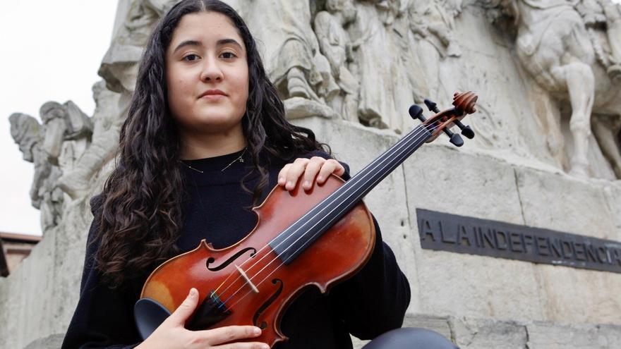 Una violinista de futuro con mucho presente