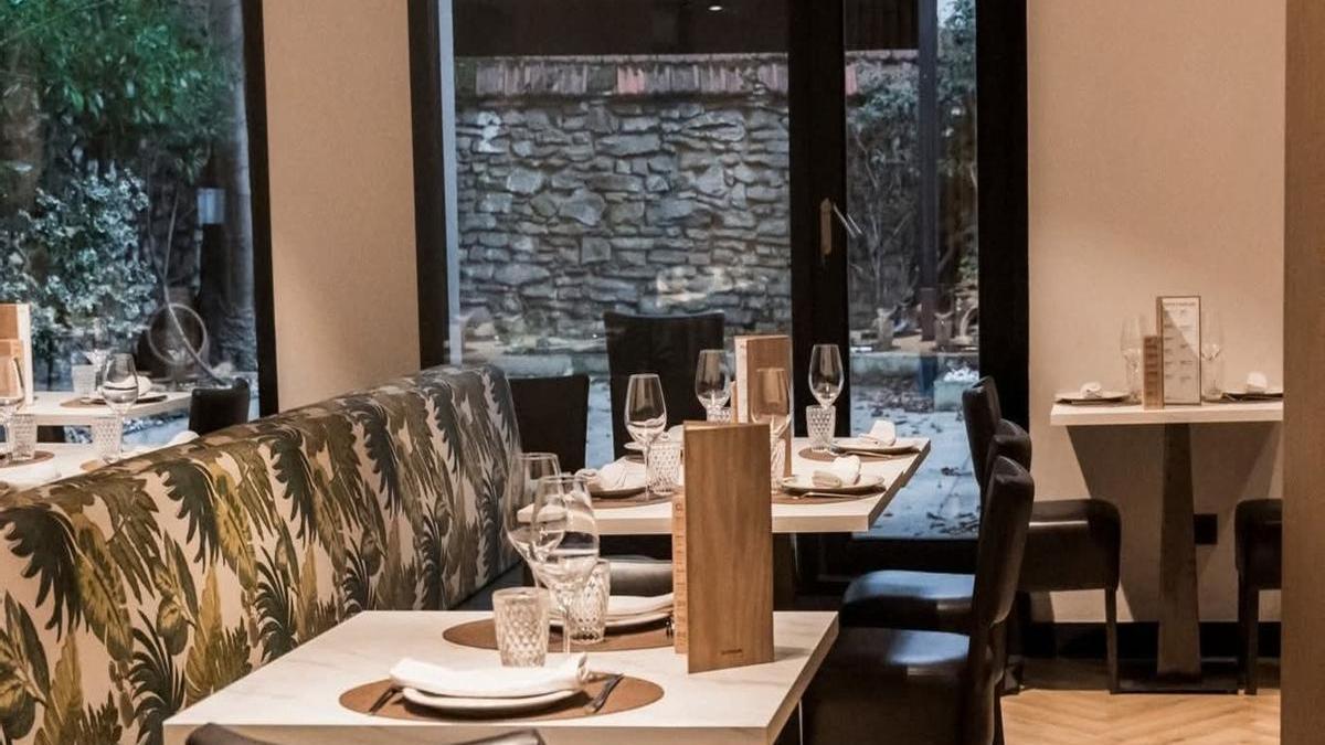 El interior del restaurante La Roca, en Vitoria