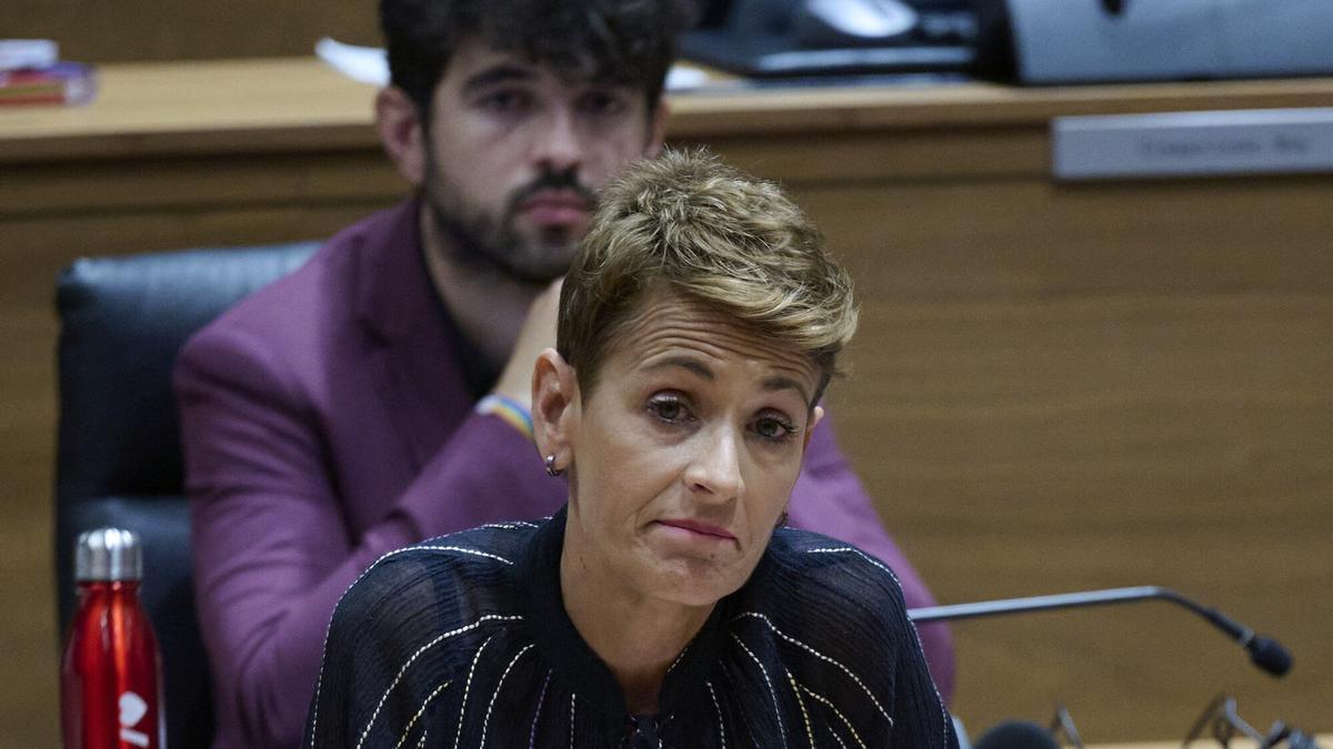 Fotos del pleno del Parlamento de Navarra (primero del curso 2025-26)