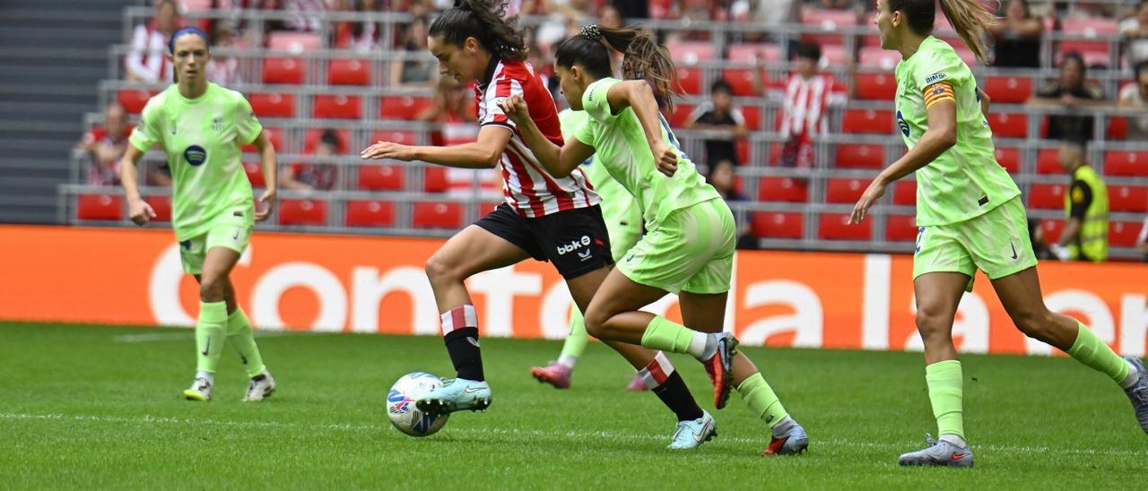 En imágenes: Athletic 1-8 Barcelona