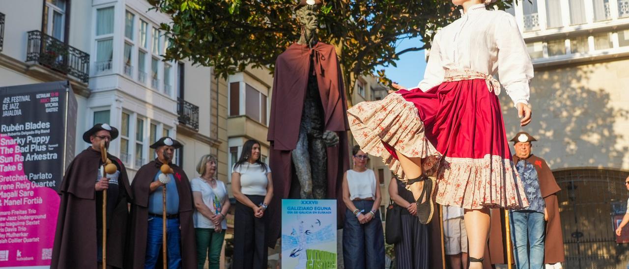 En imágenes: Vitoria-Gasteiz celebra el Día de Galicia