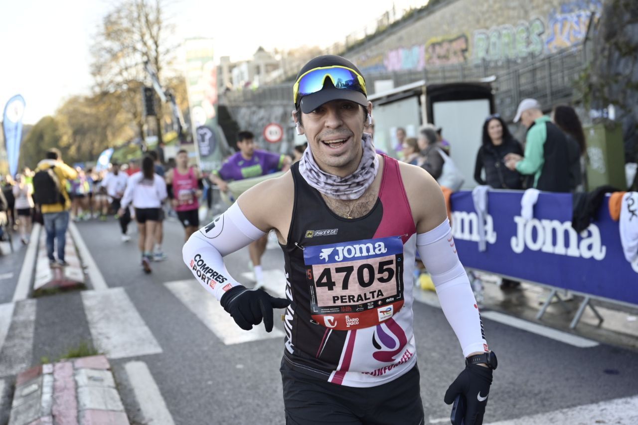 Ilusión y concentración en la salida de la Behobia-San Sebastián