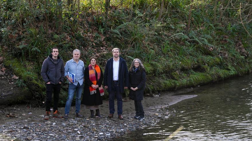 Errenteria y URA culminan la restauración del río Oiartzun en Fanderia