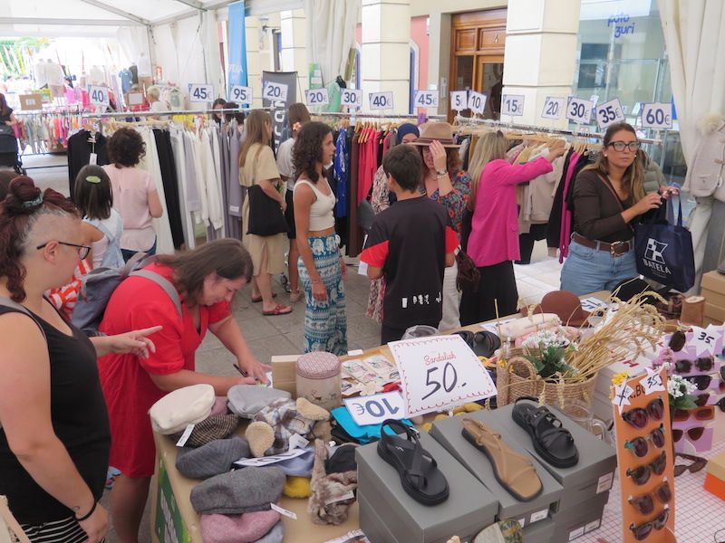 Feria de Verano de la asociación de comerciantes de Urretxu y Zumarraga