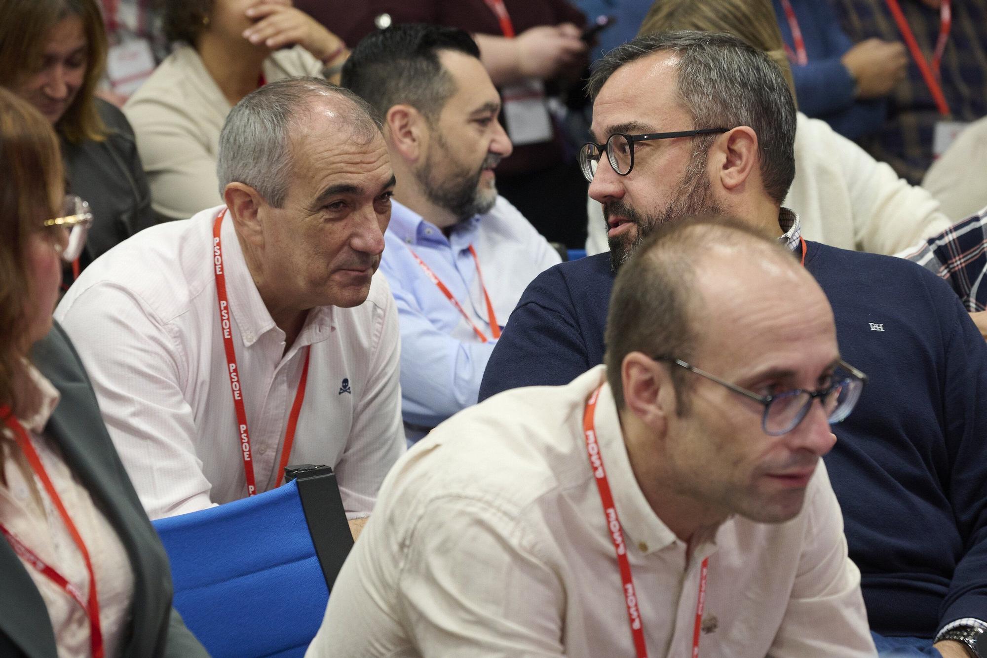 Fotos del Comité Regional del PSN-PSOE en Pamplona