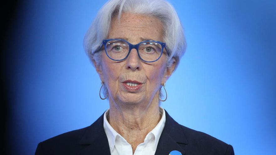 La presidenta del Banco Central Europeo, Christine Lagarde