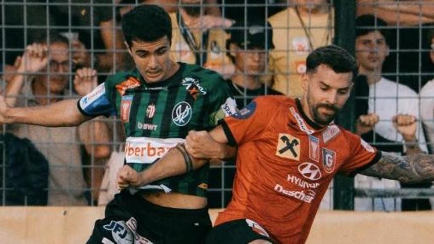 Ekain Azkune quiere dar un paso adelante en su cesión en el SV Ried