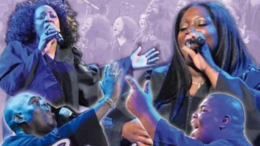Cartel pormocional de Alabama Gospel Choir.