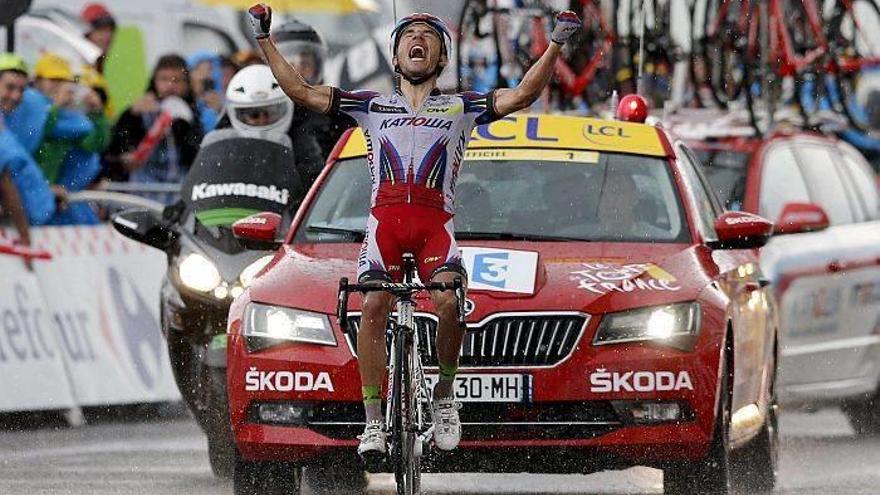 [GALERÍA DE FOTOS] &quot;Purito&quot; logra su doblete en el Plateau de Beille