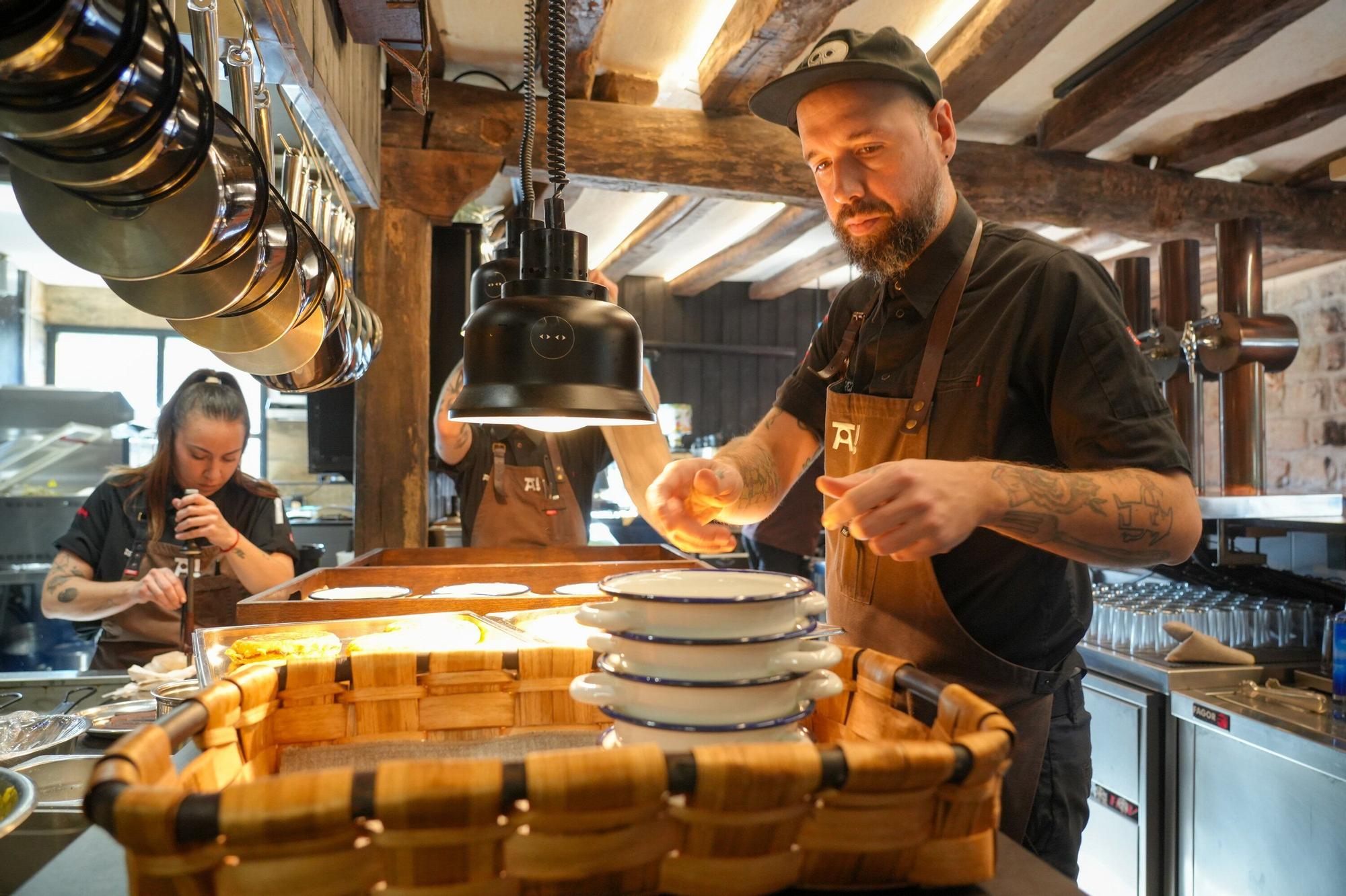 En imágenes: Homenaje a a la gastronomía alavesa en el restaurante Arrea!