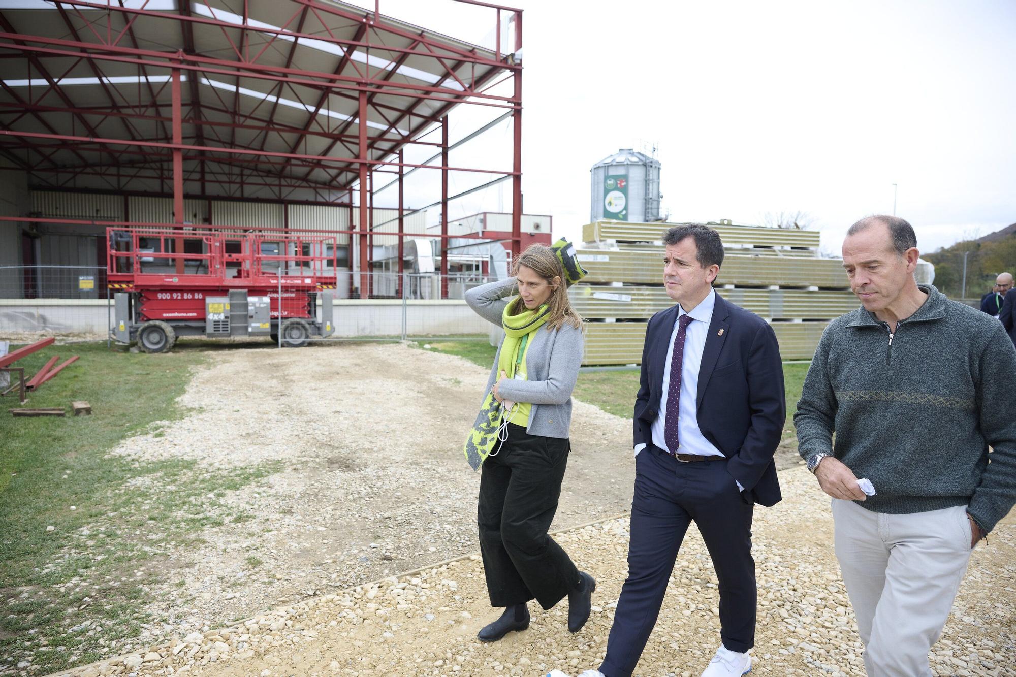 Fotos de la visita a la fábrica en Iraizotz de Grupo Bel