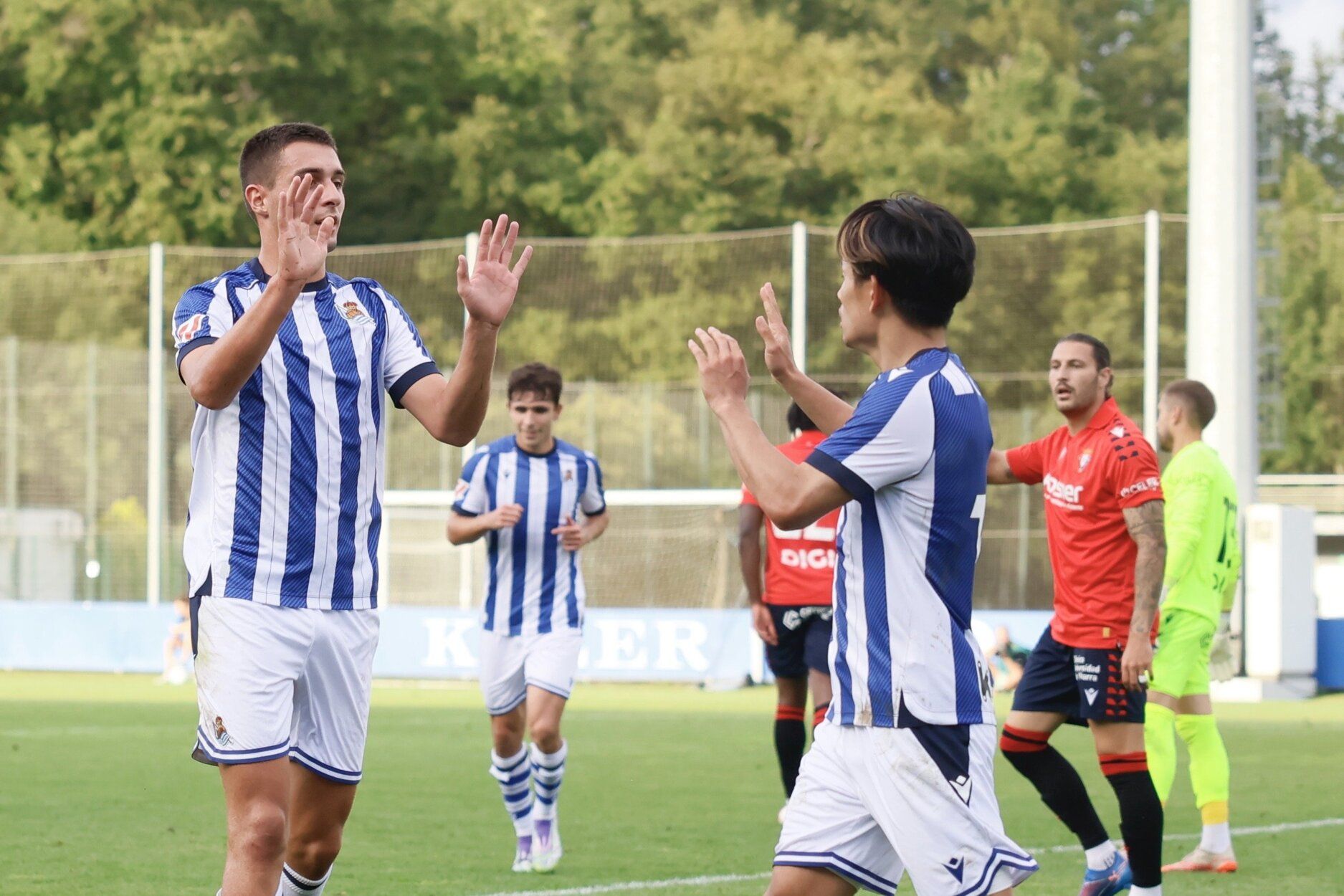 Real Sociedad-Osasuna: Zubieta disfruta del amistoso