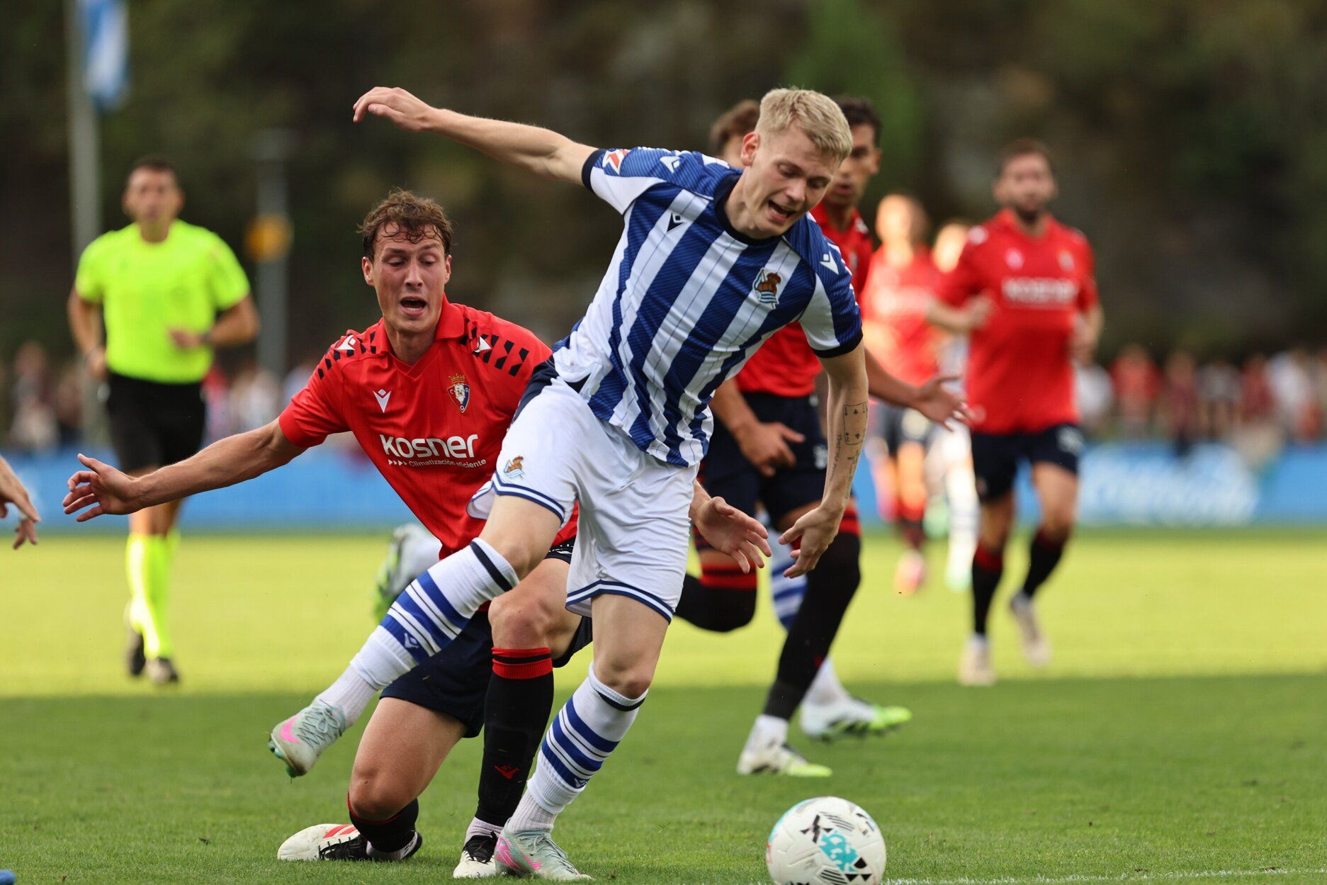 Real Sociedad-Osasuna: Zubieta disfruta del amistoso