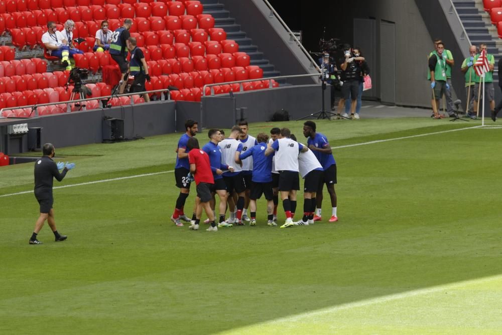 Las mejores imágenes del partido entre Athletic-At