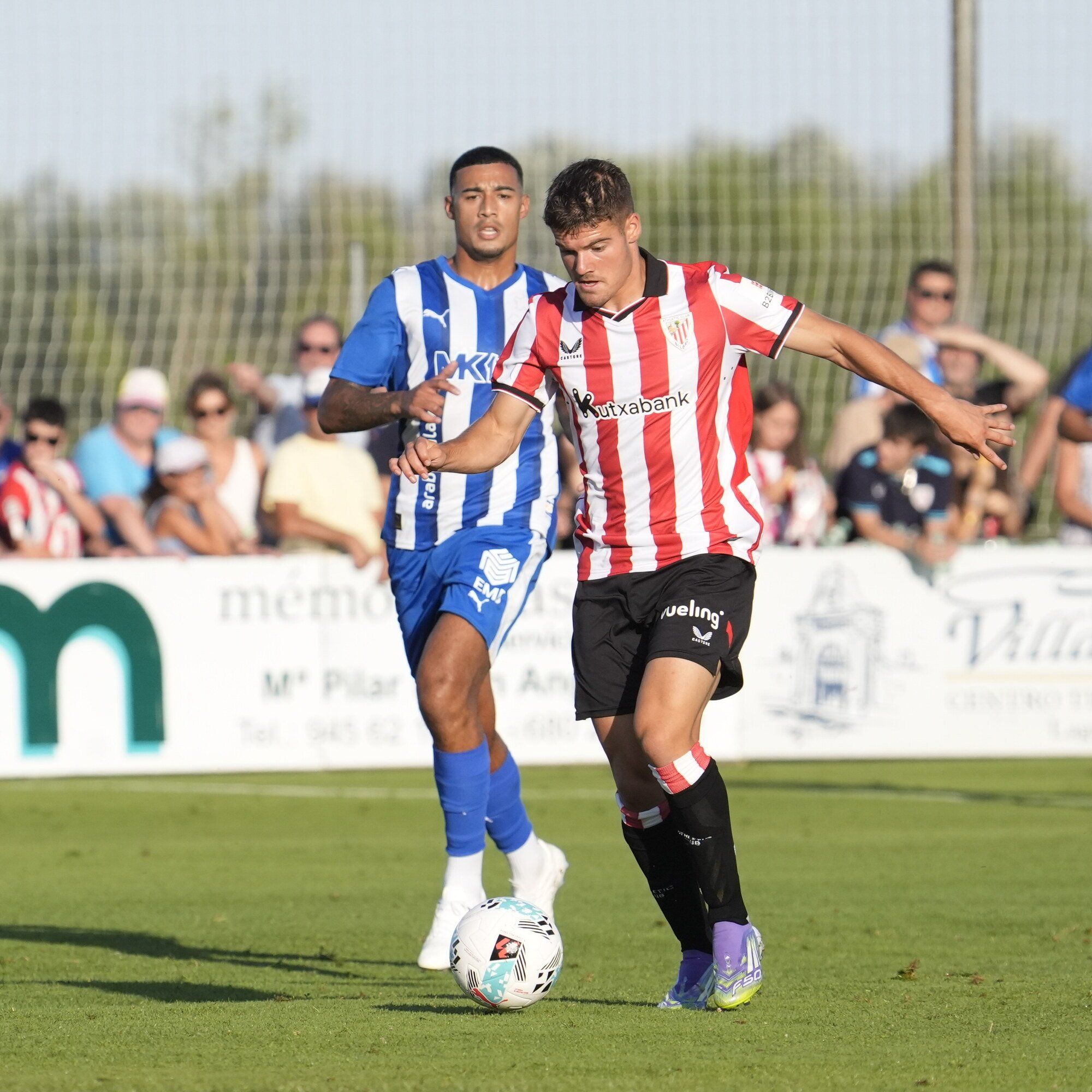 En imágenes: Ilusionante estreno del Alavés en Laguardia (1-0)