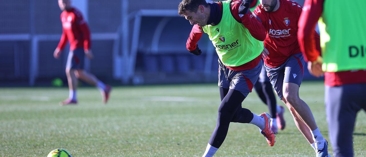Fotos del entrenamiento de Osasuna (09/01/2026)
