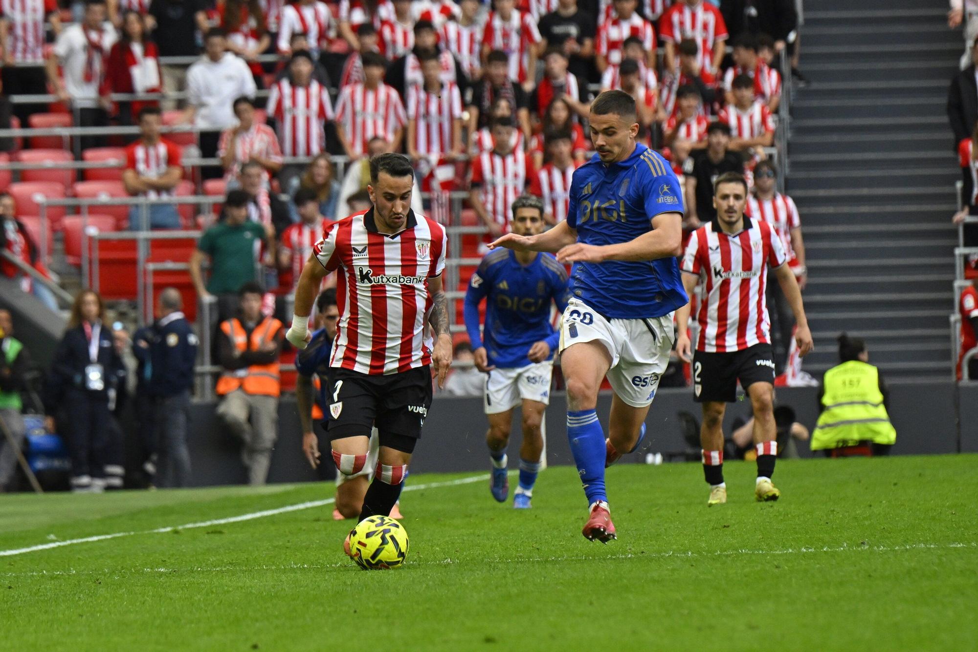 Athletic-Real Oviedo, en imágenes