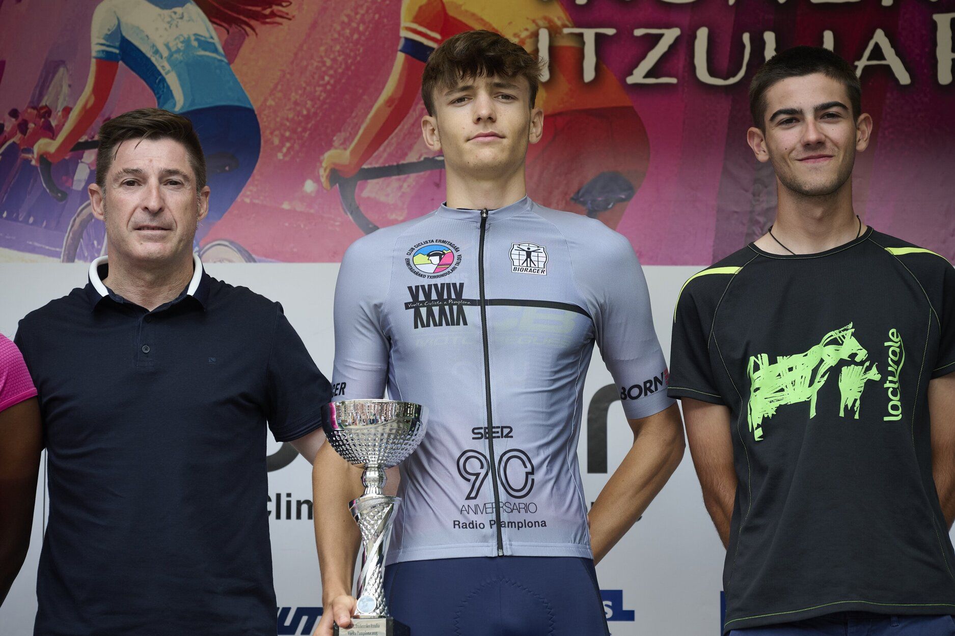 Fotos del final de la Vuelta a Pamplona