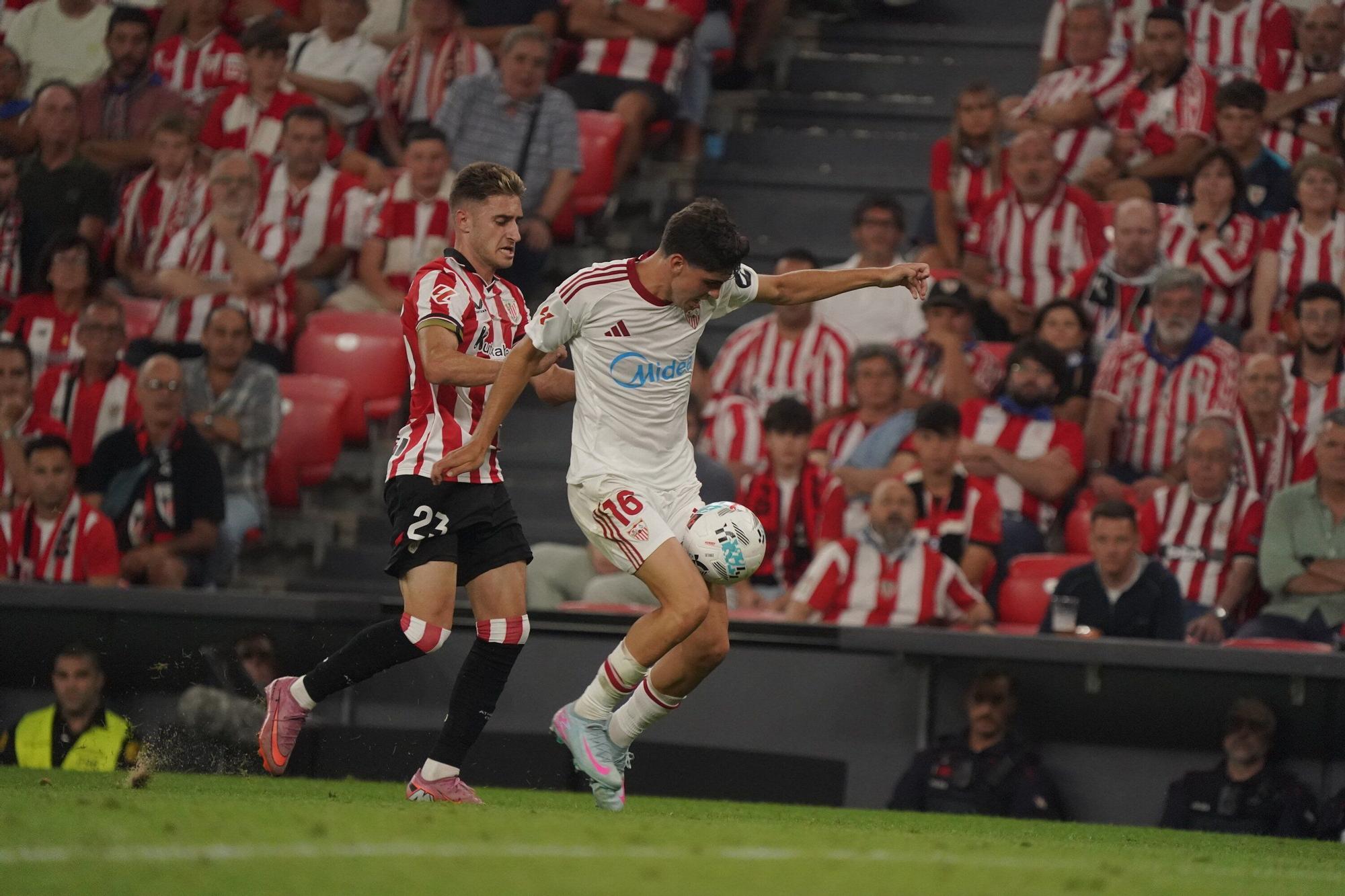 El Athletic-Sevilla, en imágenes