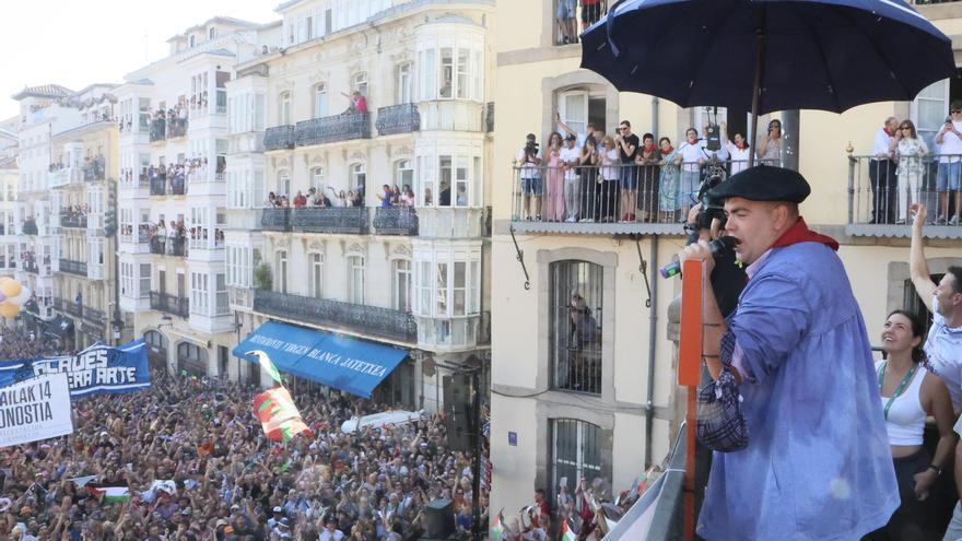 En imágenes: Así ha sido la bajada de Celedón en 2025