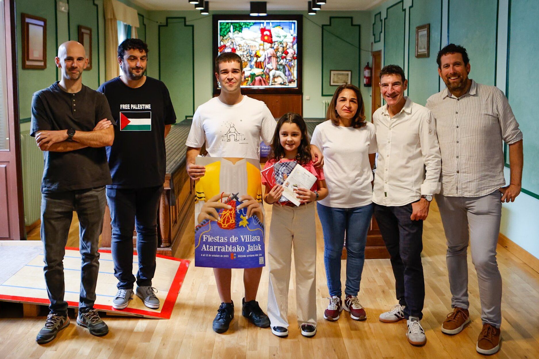 Fotos del chupinazo de fiestas de Villava-Atarrabia