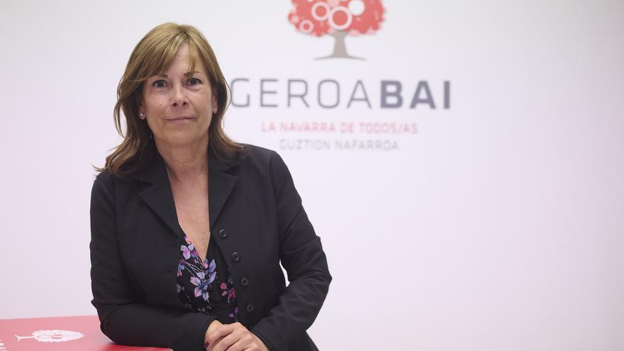 Uxue Barkos: “Hay que volver a la política real. PP y UPN están buscando una política de fango y ruido”