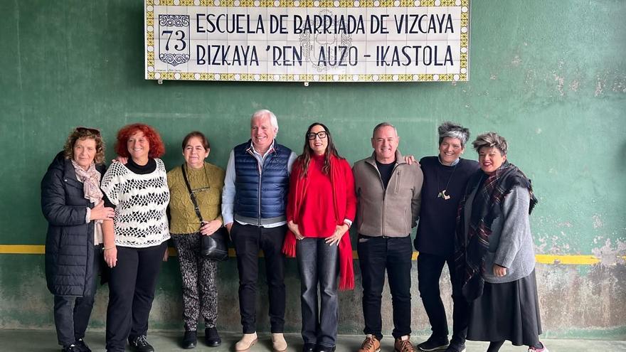 Laukiz visibiliza la memoria de su centenaria escuela