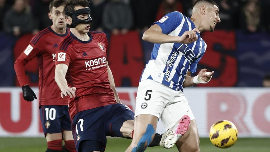 El 1x1 del Alavés ante Osasuna: una noche muy accidentada