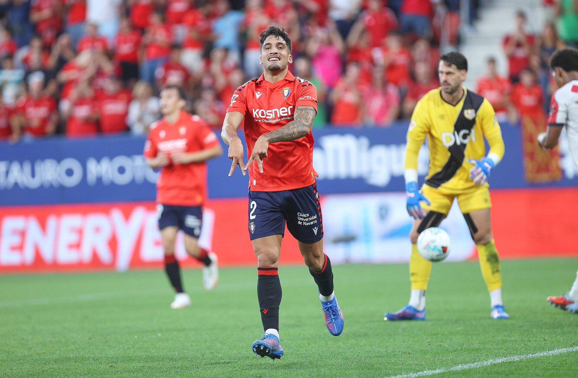 Mejores imágenes del Osasuna-Rayo