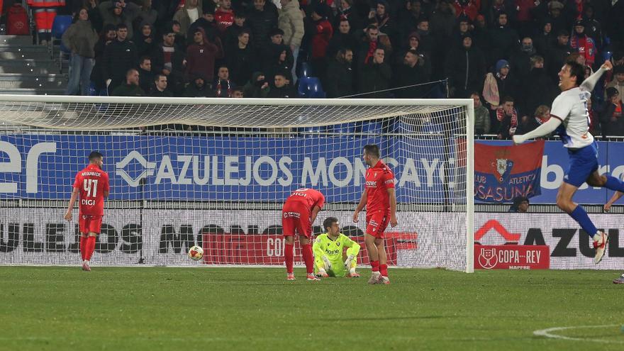 Fotos del CD Ebro - Osasuna en segunda ronda de la Copa del Rey