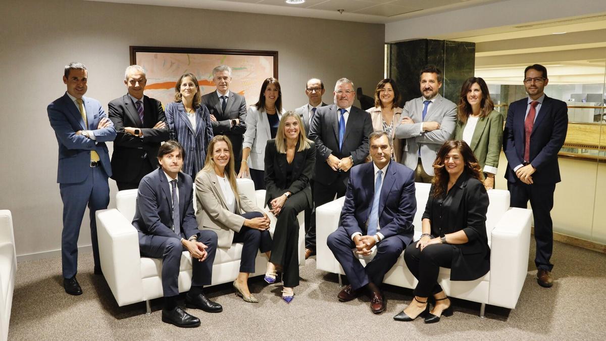 Equipo de banqueros de BBVA Patrimonios.