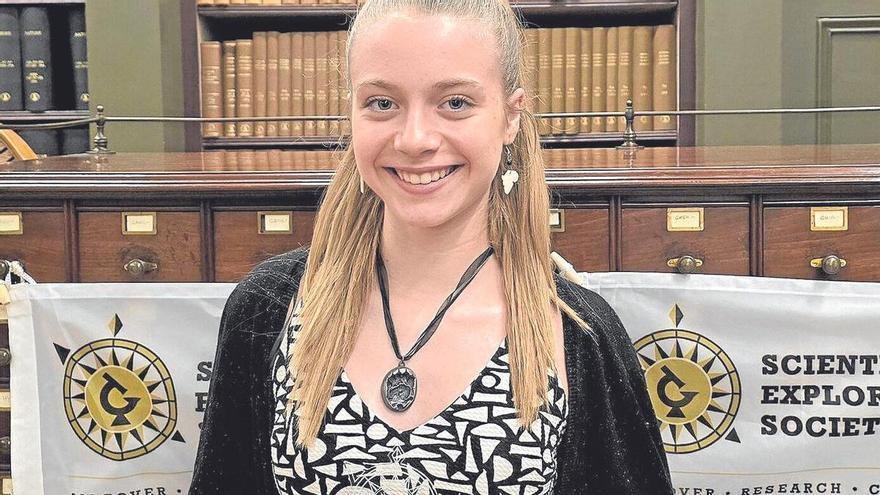 Premio internacional para una joven rastreadora de Egüés