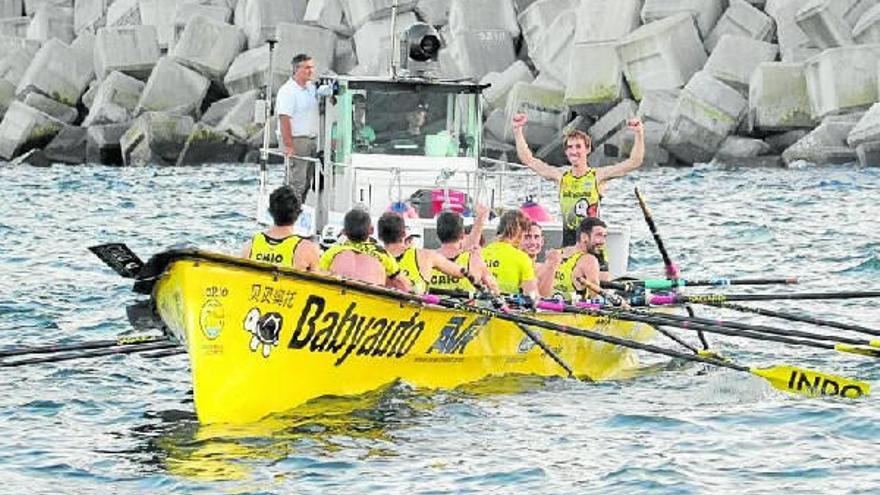 Brillante exhibición amarilla