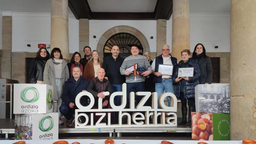 Haritz Arteaga, ganador del concurso de txistorra de Euskal Herria