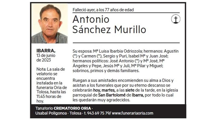 Antonio Sánchez Murillo