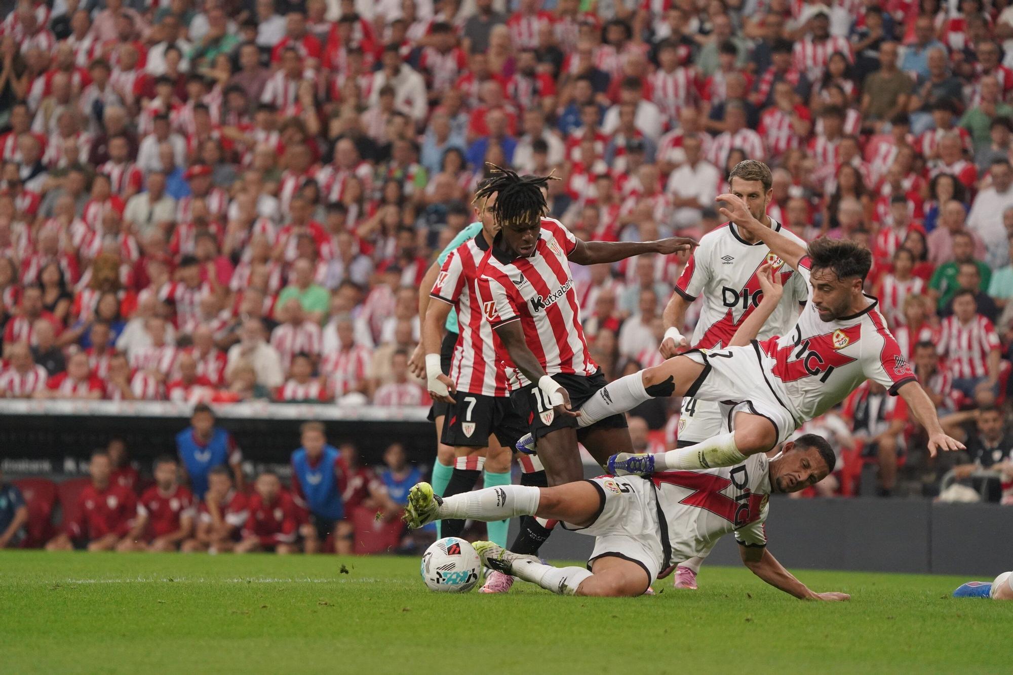 El Athletic - Rayo Vallecano, en imágenes