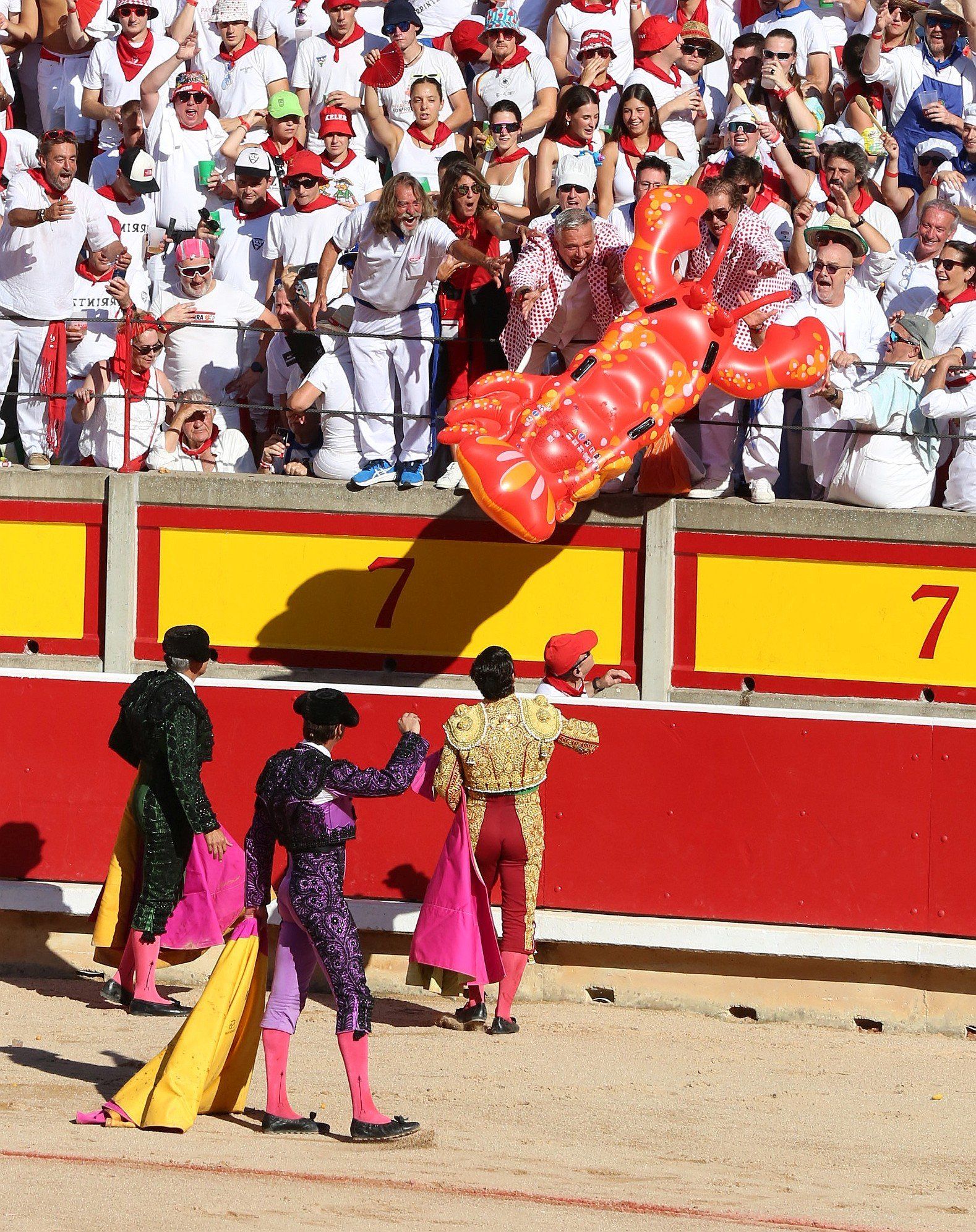 Fotos de la corrida de toros del día 9.