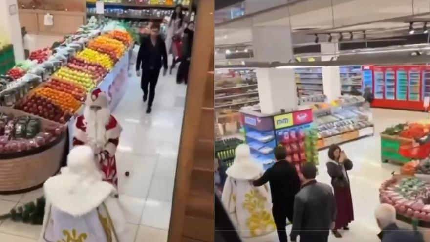 Dos papanoeles se pelean y llegan a las manos en un supermercado