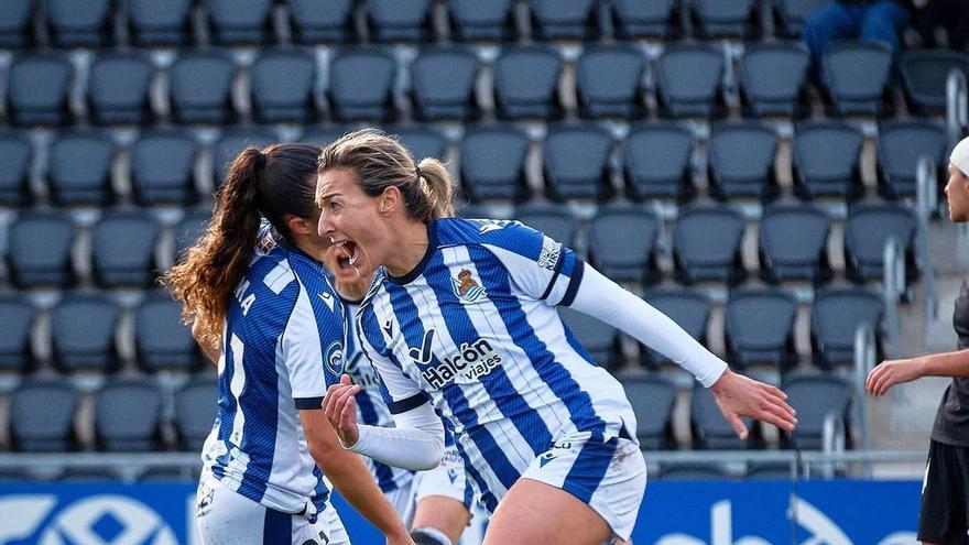 La Real Sociedad se resarce de la eliminación copera (2-0)