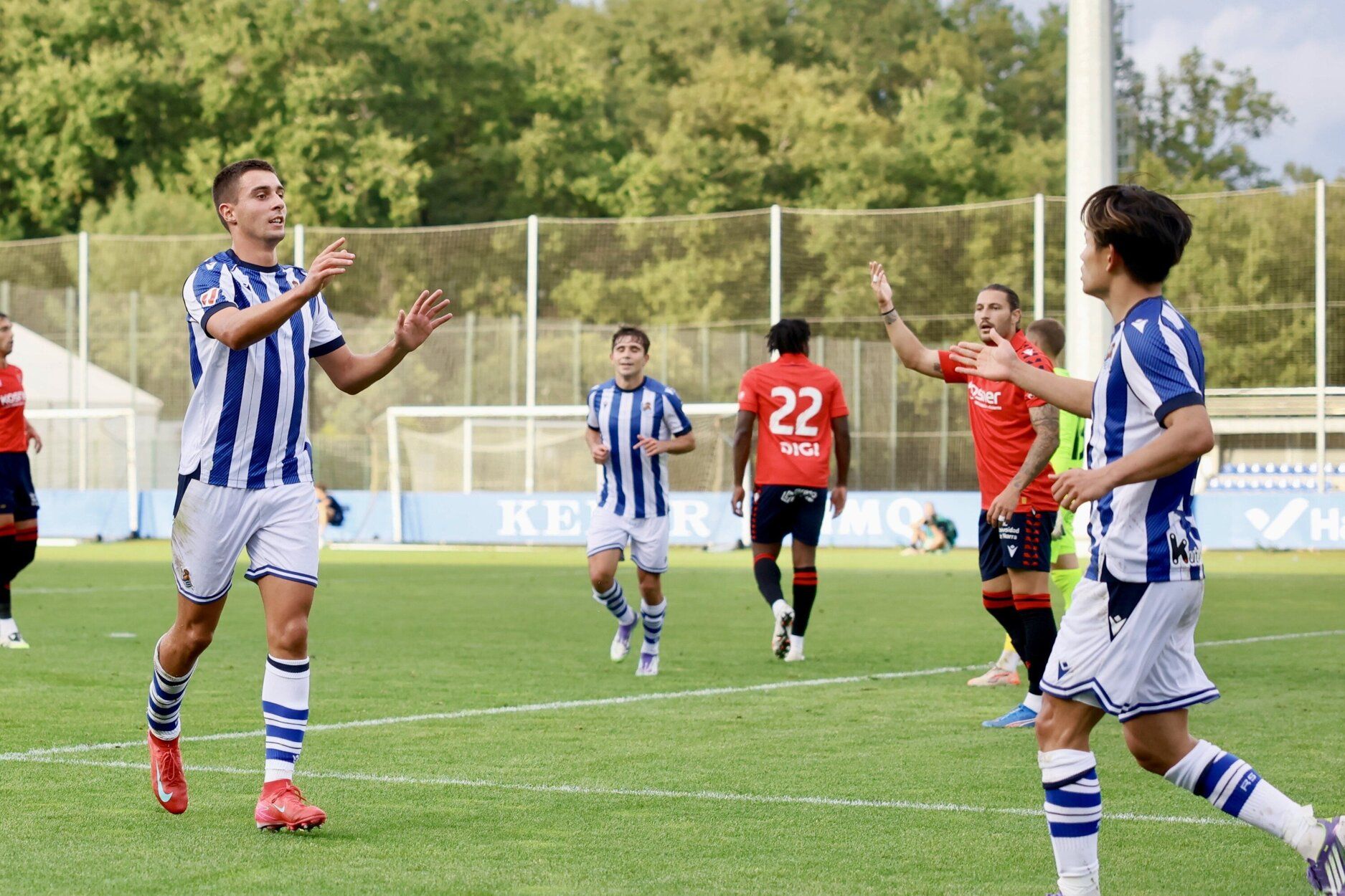 Real Sociedad-Osasuna: Zubieta disfruta del amistoso
