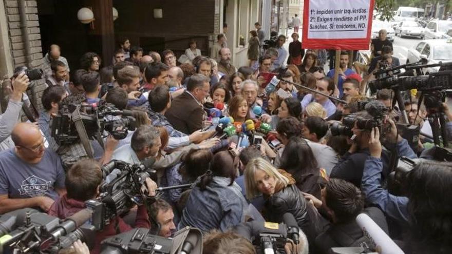 La sede del PSOE en la calle Ferraz