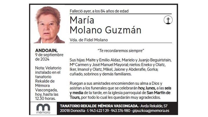 María Molano Guzmán