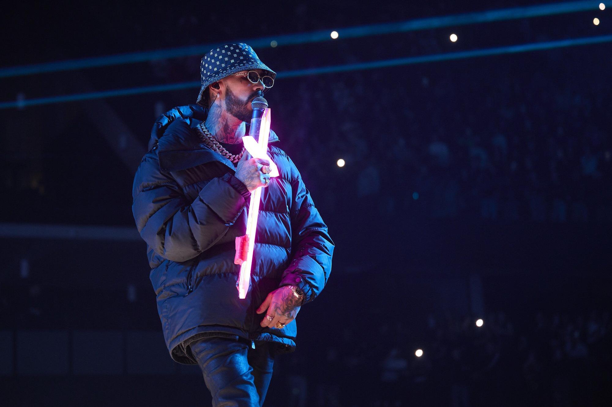 Fotos del concierto de Anuel AA en el Navarra Arena