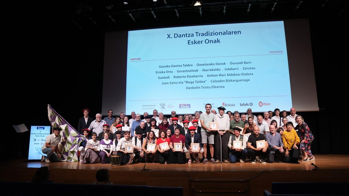 X. Dantza Tradizionalaren Esker Onak title="Markel Fernández X. Dantza Tradizionalaren Esker Onak
